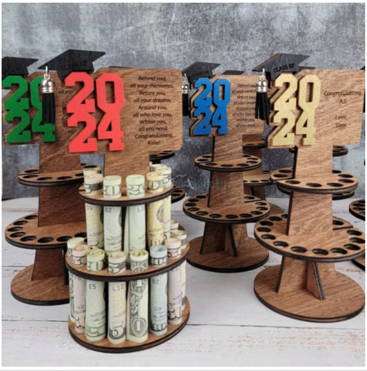 Graduation tiered money holder