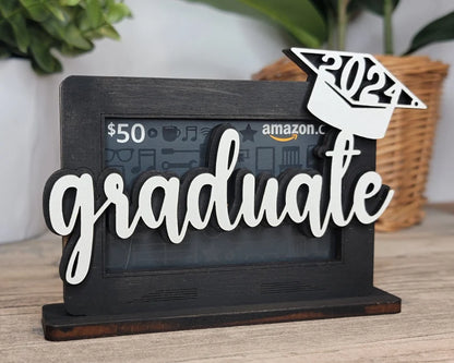 Graduation gift card holder