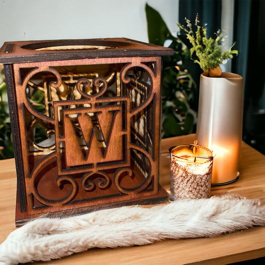 Wooden Candleholder